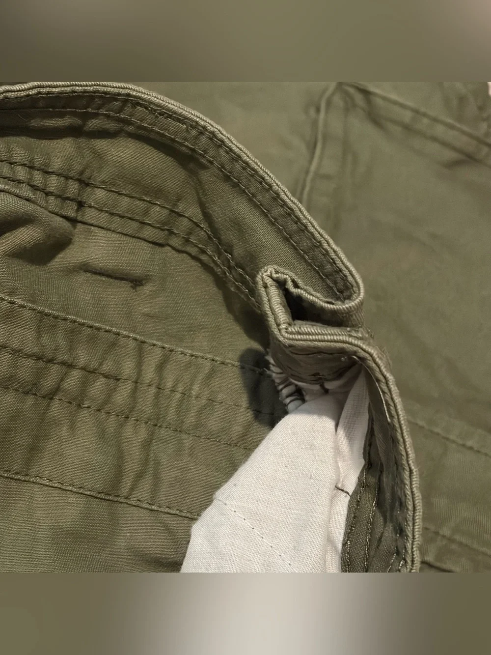 True Religion Men's Cargo Relaxed Fit Green Shorts Size 34 Fits 32x12 **READ